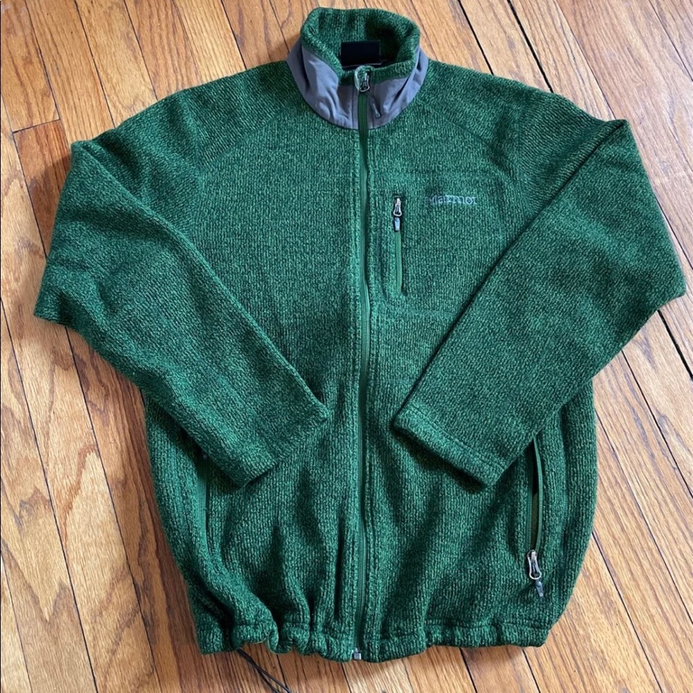Marmot knit jacket / M